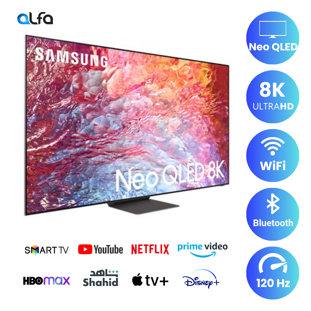 Samsung 55" Smart Neo QLED TV - 8K - 120Hz, 55QN750B