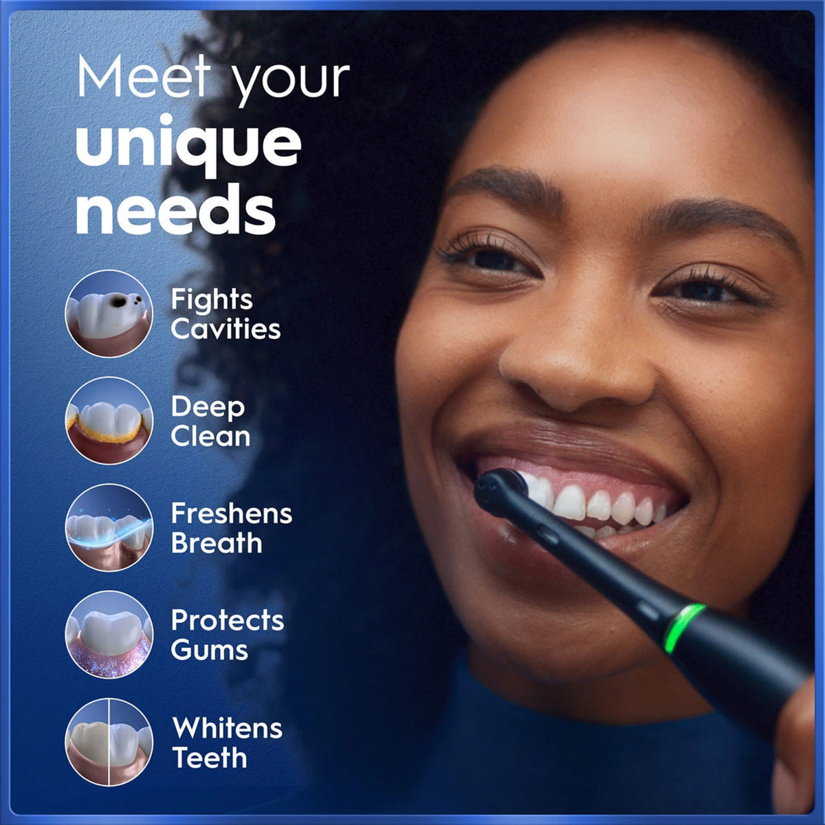 Oral-B iO Series 5 Electric Toothbrush, Matte Black - IOSERIES5BL