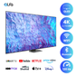 Samsung 85 inch Smart QLED TV - 4K, 85Q80C
