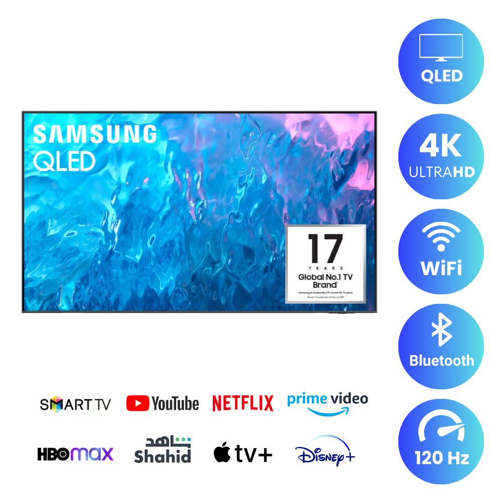 Samsung 65 inch Smart QLED TV - 4K, 65Q70C