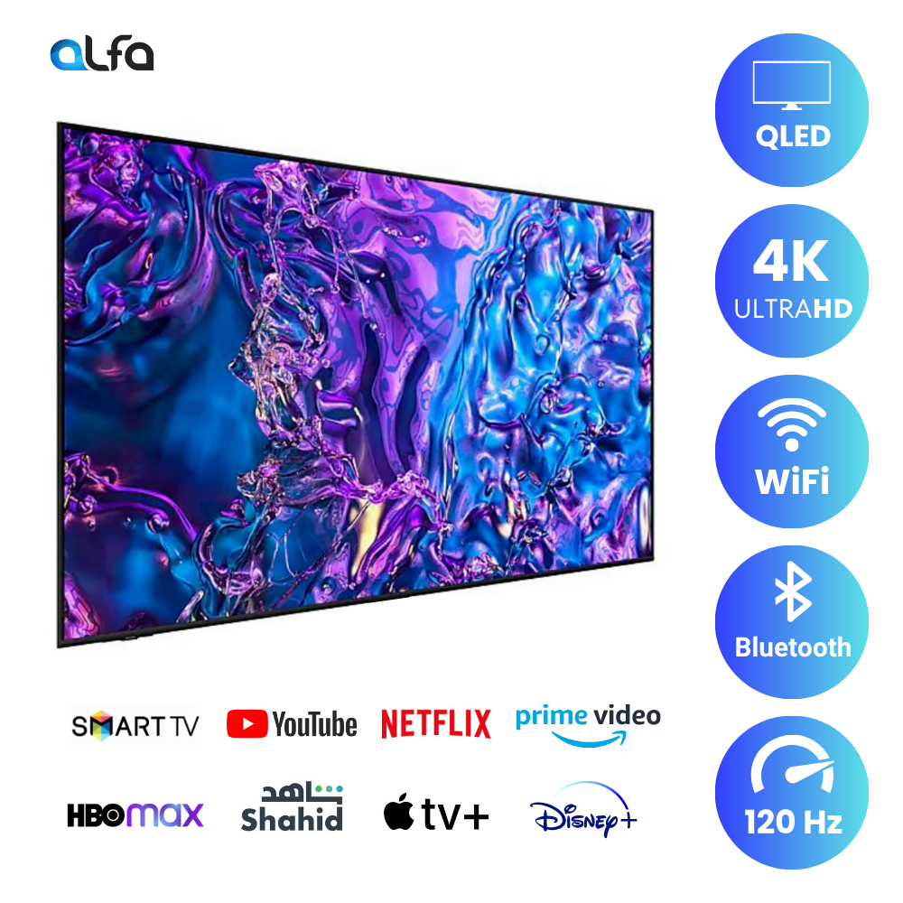 Samsung 75 inch Smart QLED TV - 4K, 75Q70D