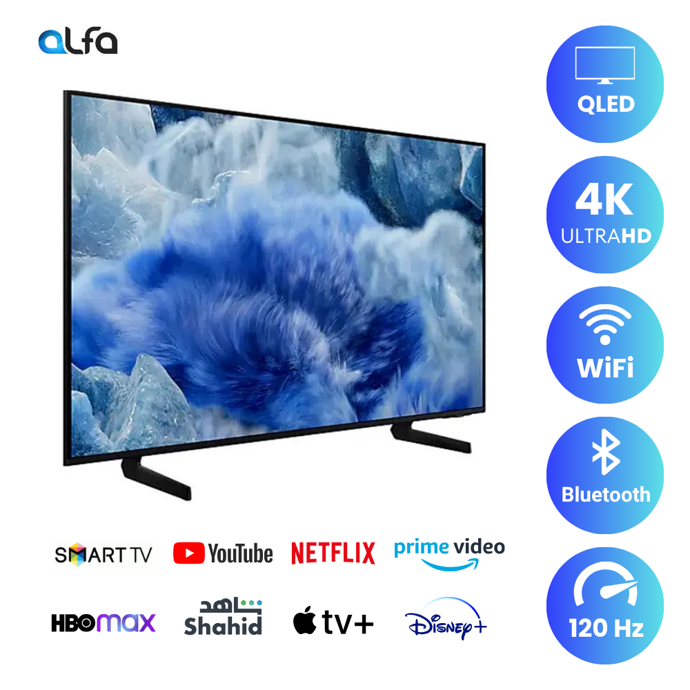 Samsung 65 inch Smart QLED TV - 4K, 65Q8F