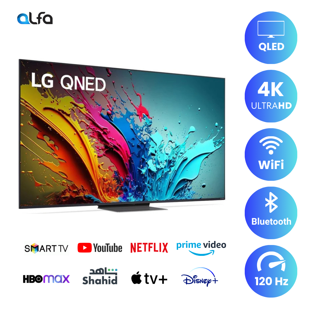 LG 65 inch Smart QNED TV - 4K - 120Hz, 65QNED86