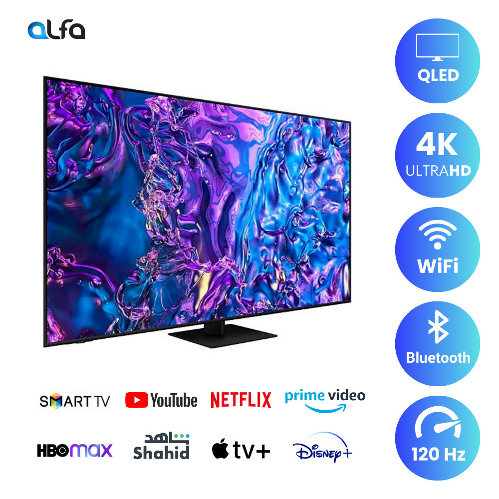 Samsung 55 inch Smart QLED TV - 4K, 55Q70D