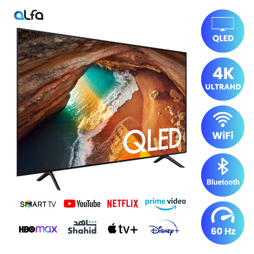 Samsung 65 inch Smart QLED TV - 4K, 65Q60R