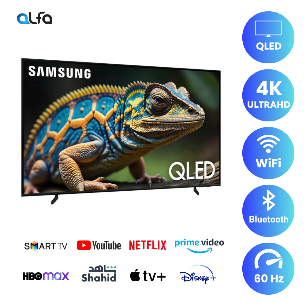 Samsung 50 inch Smart QLED TV - 4K, 50Q60D