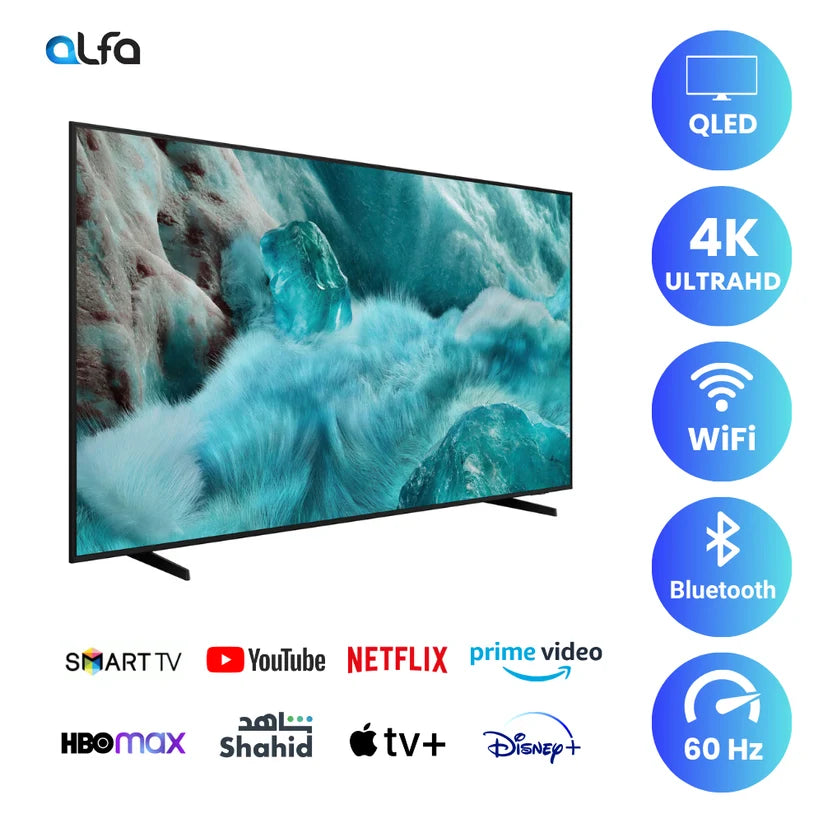 Samsung 85 inch Smart QLED TV - 4K, 85Q7F