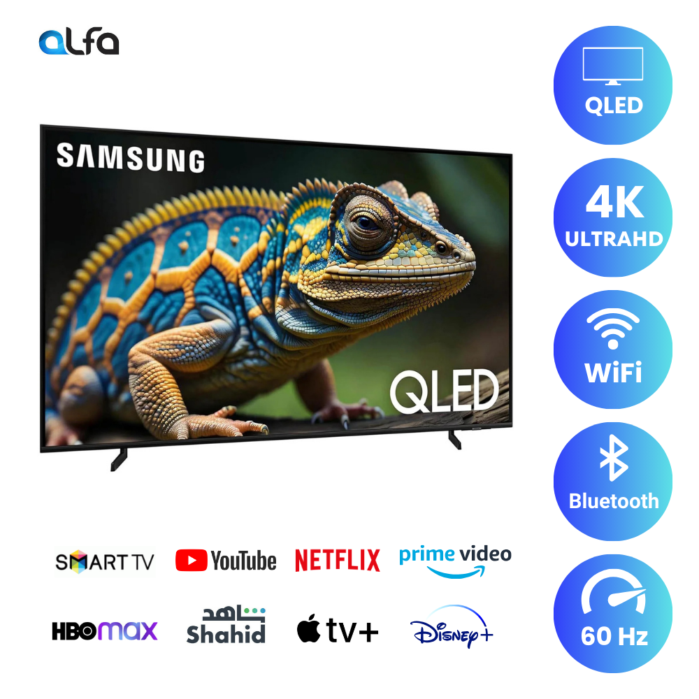 Samsung 85 inch Smart QLED TV - 4K, 85Q60D