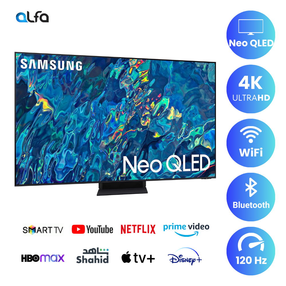 Samsung 55 inch Smart Neo QLED TV - 4K, 55QN95A