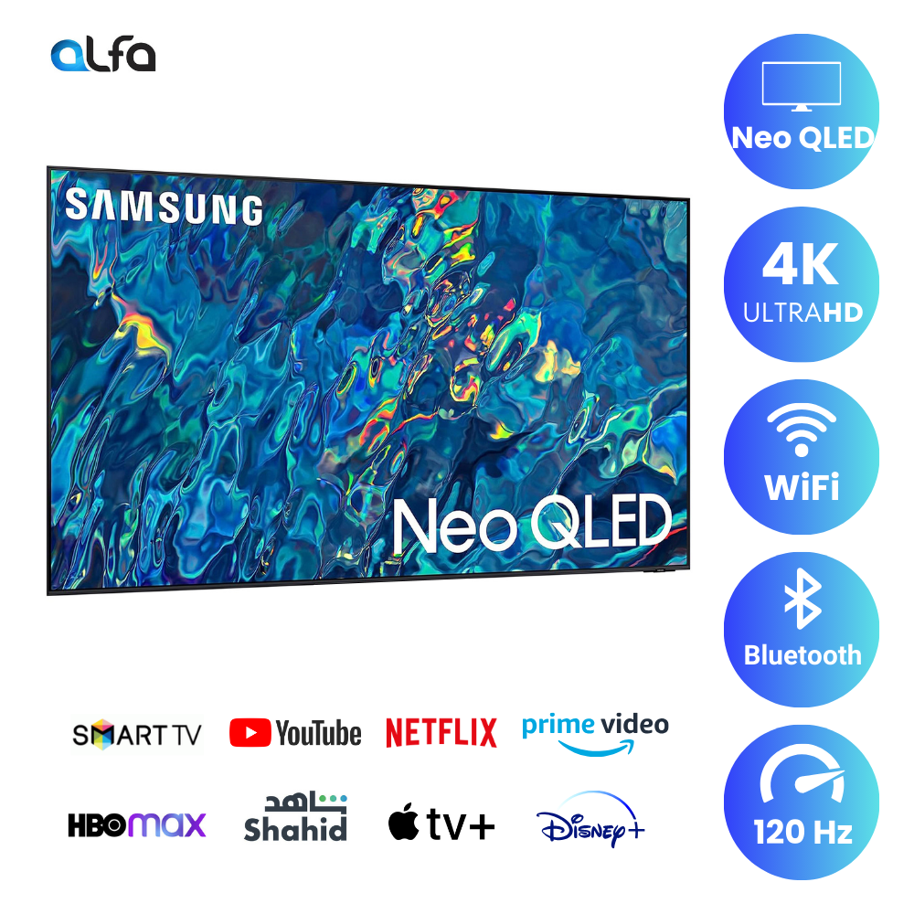 Samsung 75 inch Smart Neo QLED TV - 4K, 75QN95B