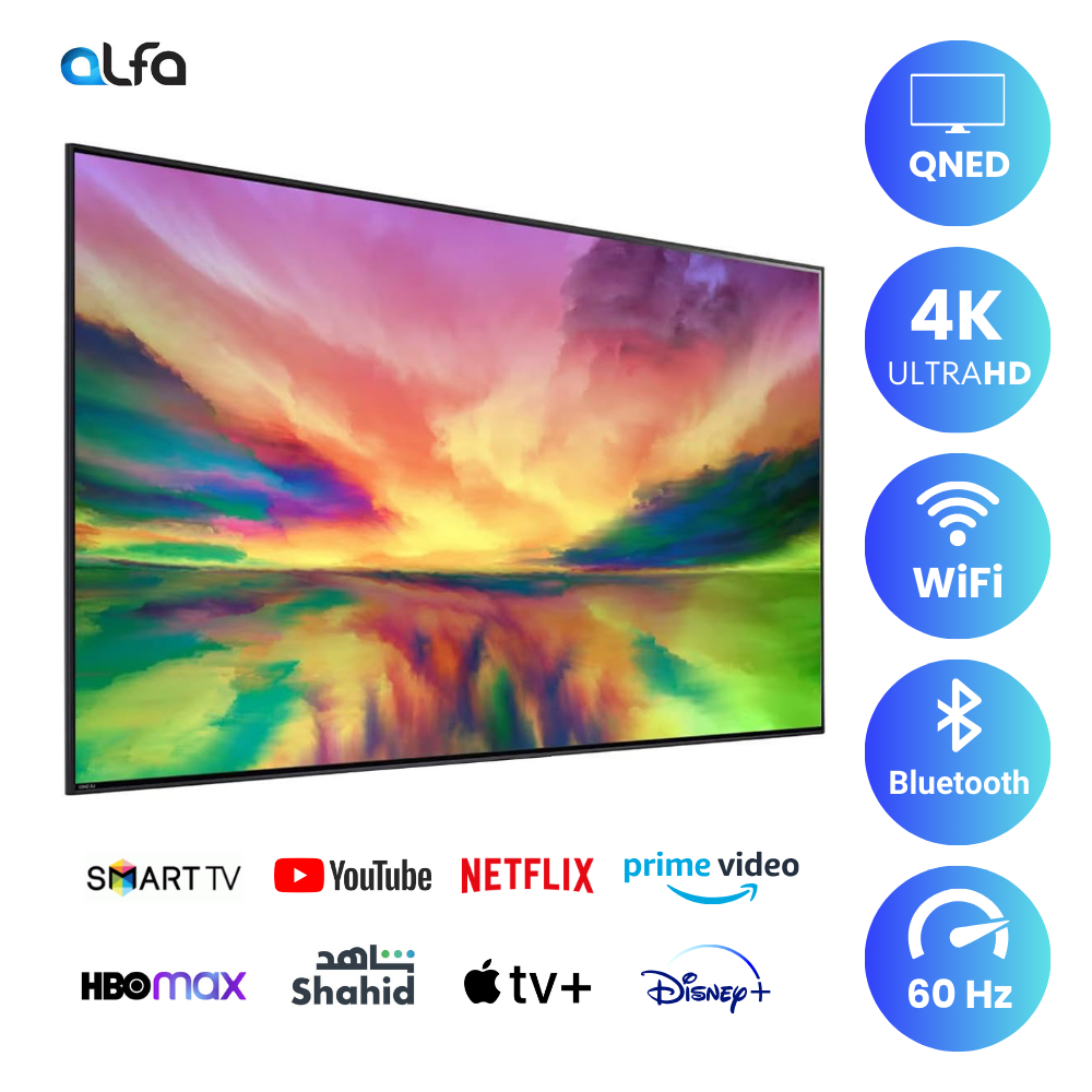 LG 75 inch Smart QNED Mini LED TV - 4K, 75QNED85T