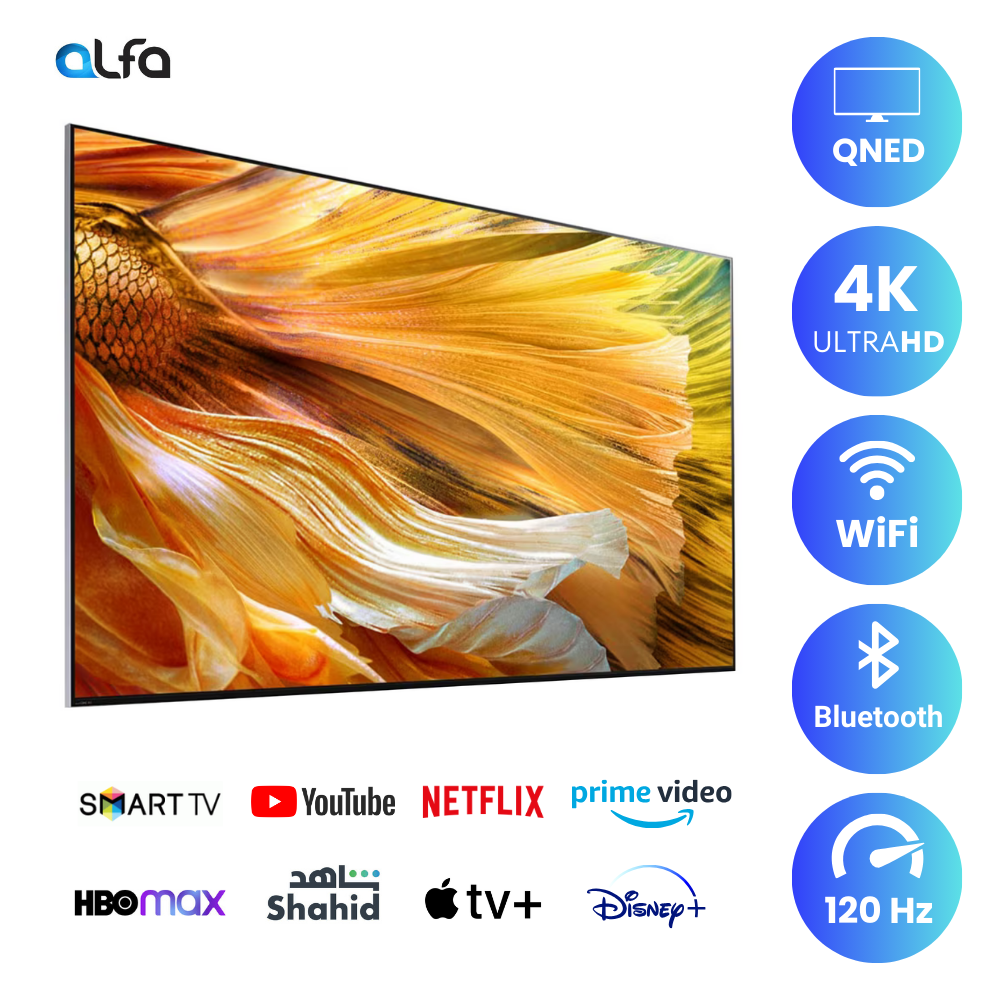 LG 65 inch Smart QNED TV - 4K, 65QNED90