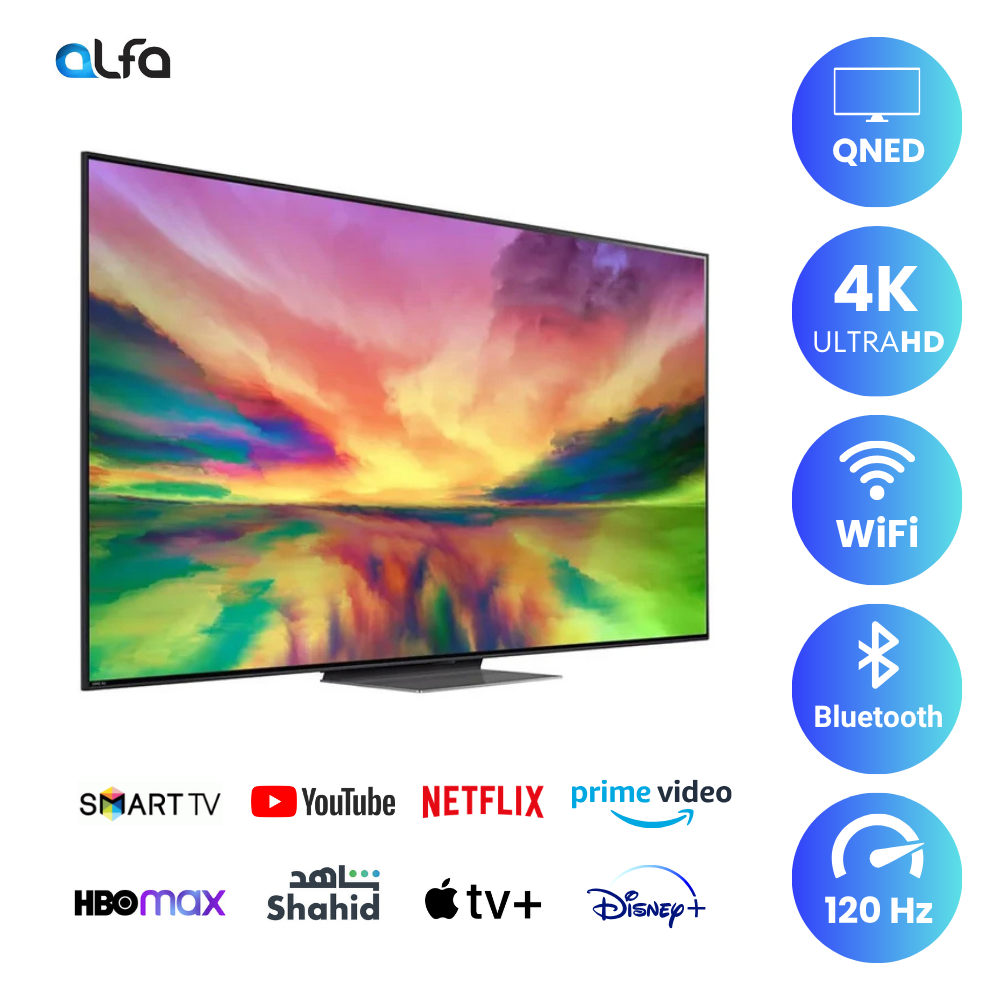 LG 65 inch Smart QNED TV - 4K - 120Hz, 65QNED81
