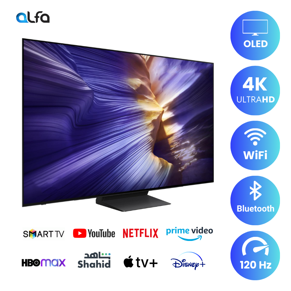 Samsung 55 inch Smart OLED TV - 4K - 120Hz, 55S90F