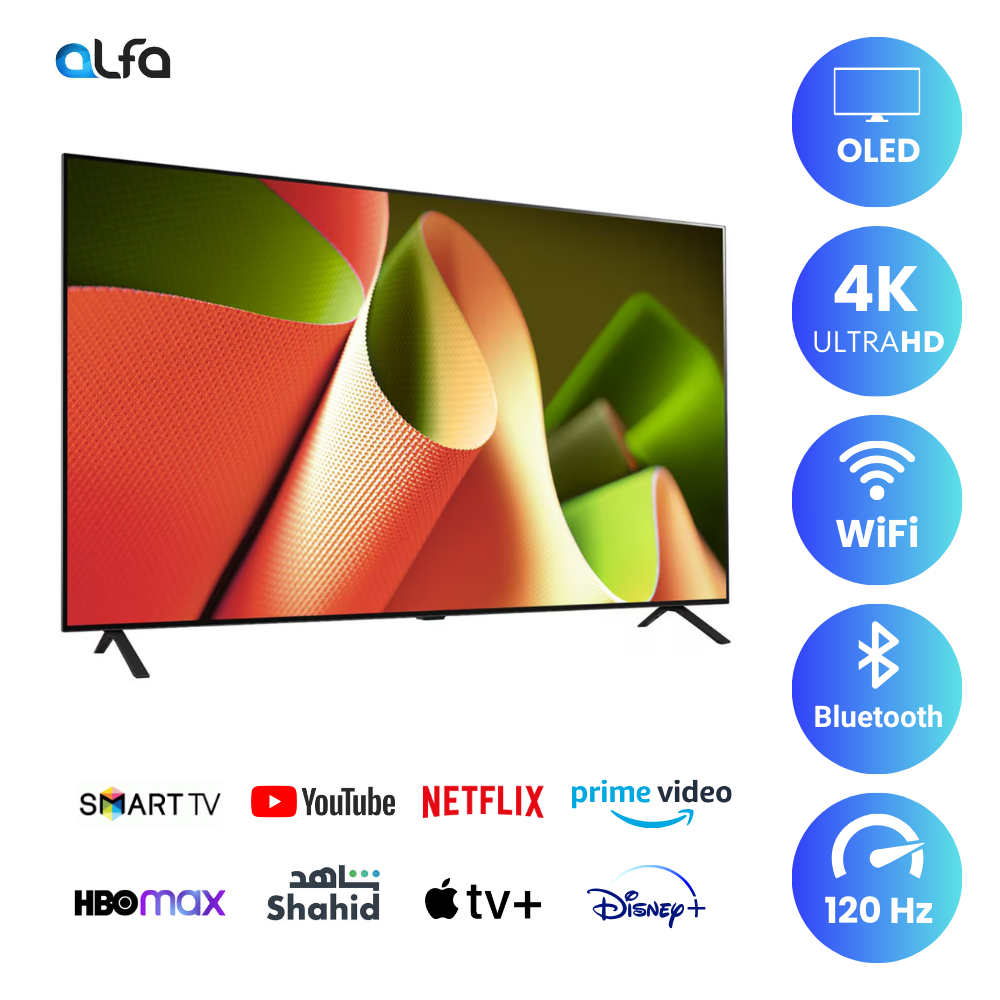 LG 77 inch Smart OLED TV - 4K - 120Hz, 77B3
