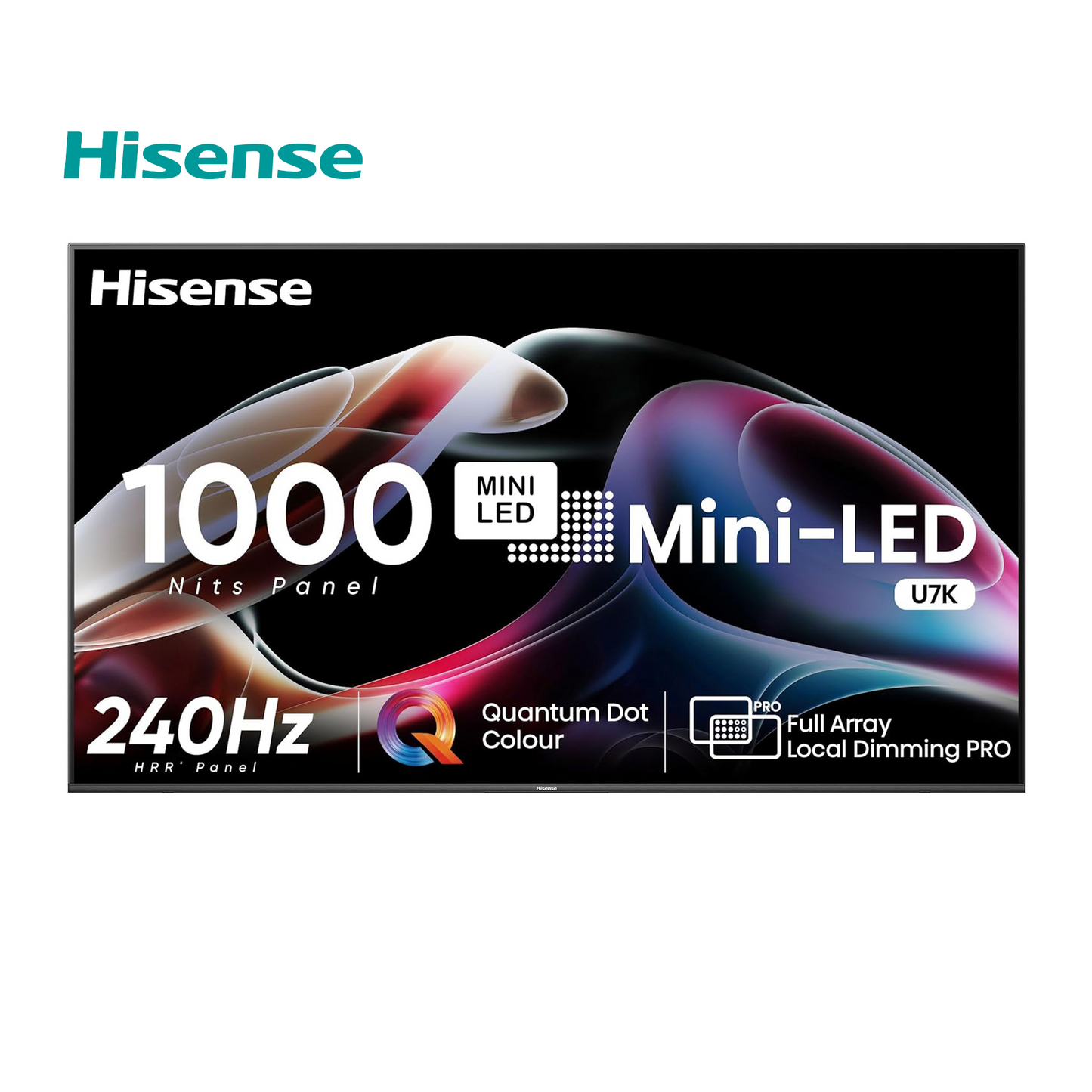 Hisense 85 inch Smart ULED TV - 4K - 144Hz, 85U7K