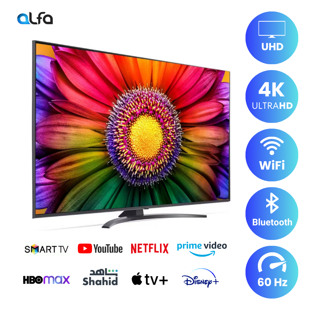 LG 70 inch Smart TV - 4K, 70UQ81