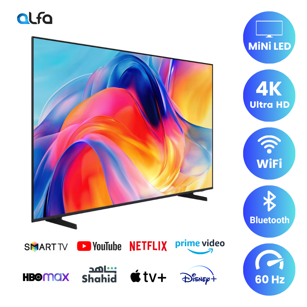 Samsung 50 inch Mini LED Smart TV - 4K, 50M75H