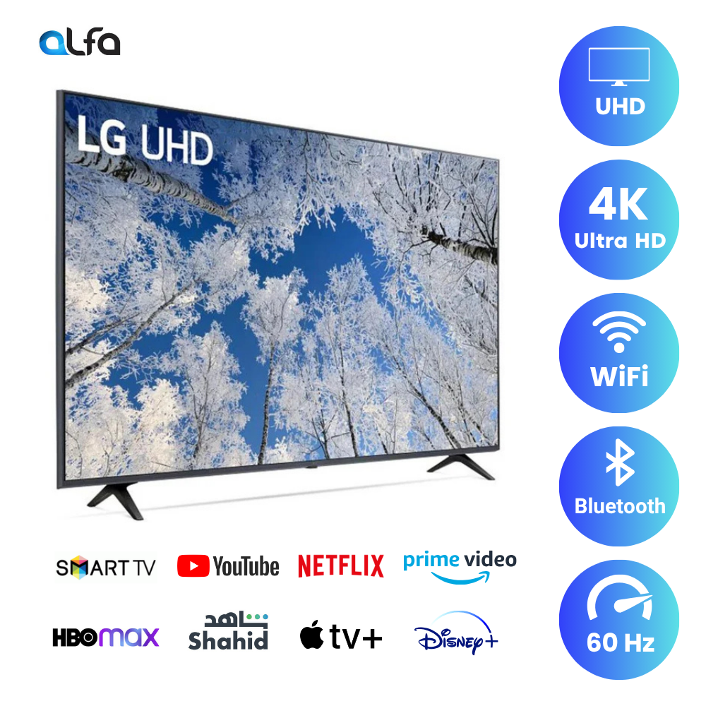 LG 50 inch Smart TV - 4K, 50UQ75