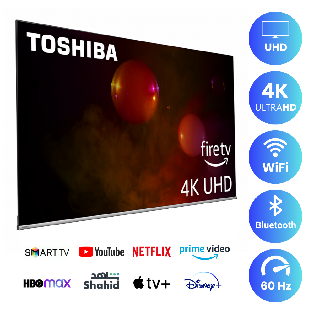 Toshiba 65 inch Smart Fire TV - 4K, 65C350