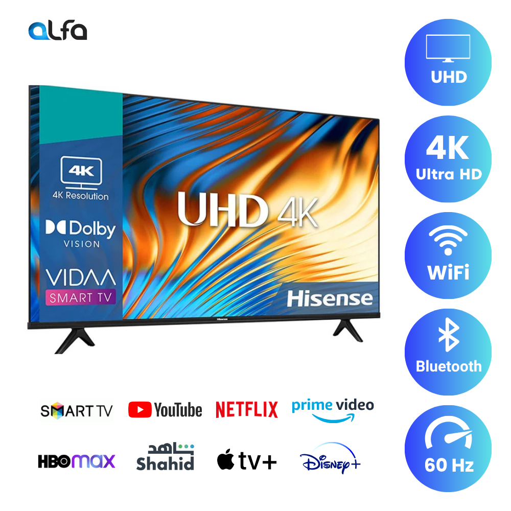 Hisense 65 inch Smart TV - 4K, 65E6