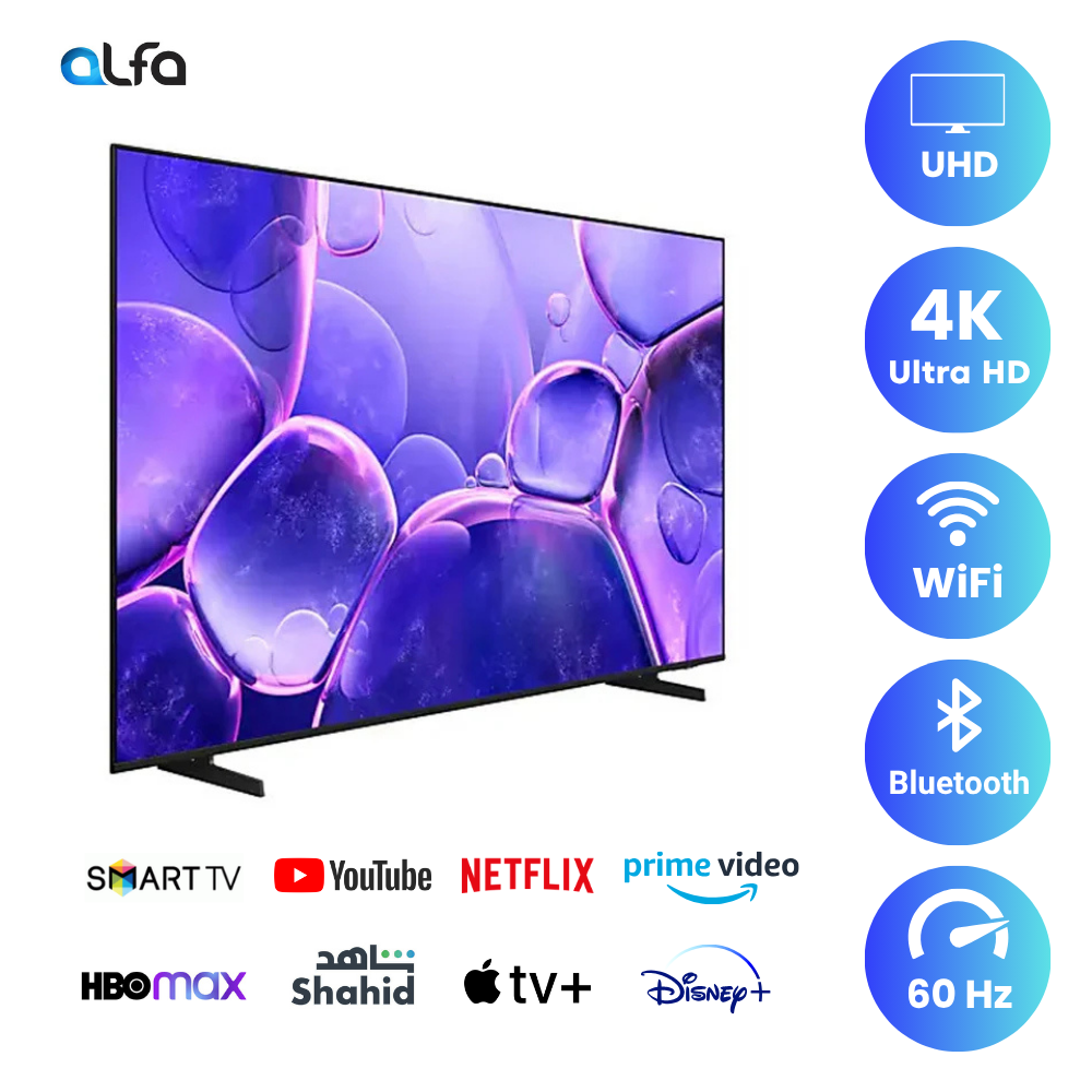 Samsung 65 inch Smart TV - 4K, 65UE100