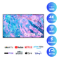Samsung 50 inch Smart TV - 4K, 50TU8000
