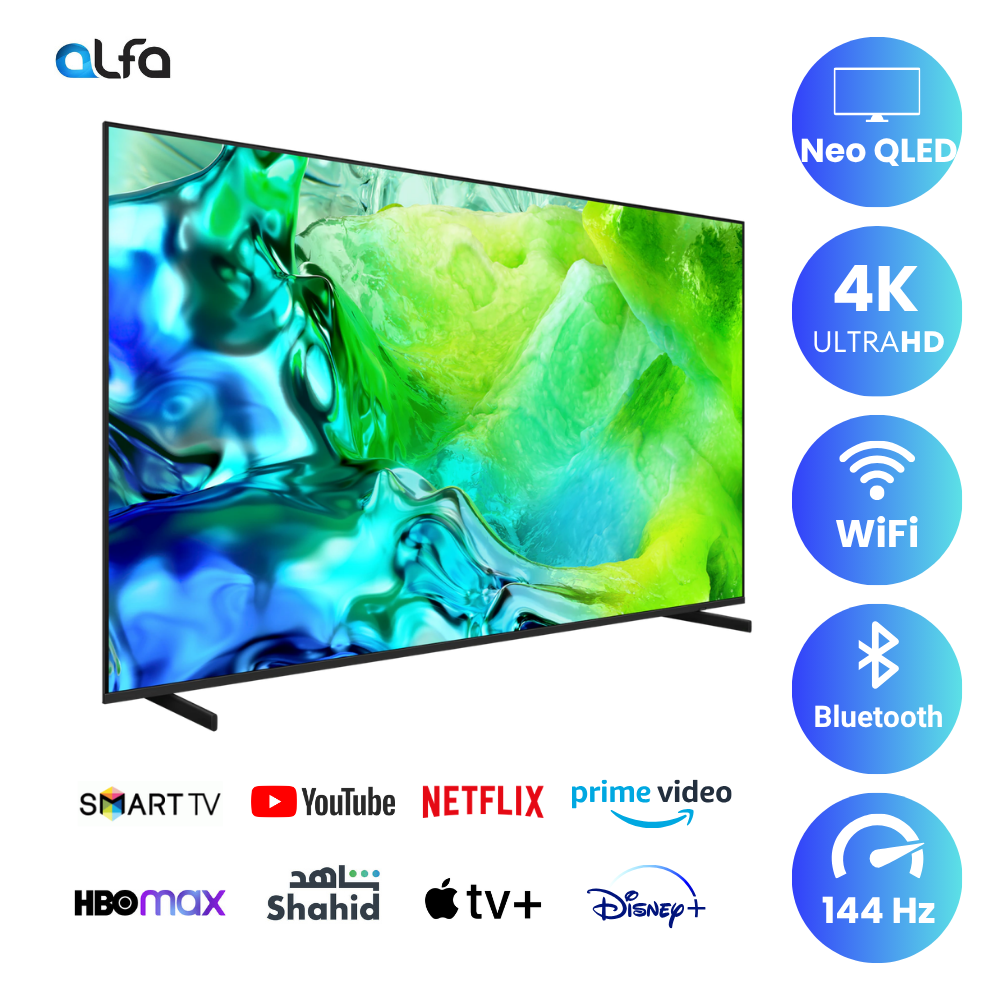 Samsung 85 Inch Class Neo QLED AI Smart TV 4K, QN80H