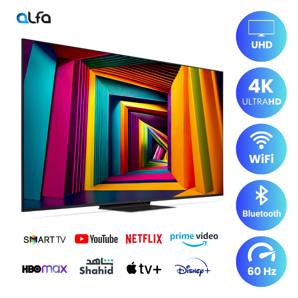 LG 50 inch Smart TV - 4K, 50UT91