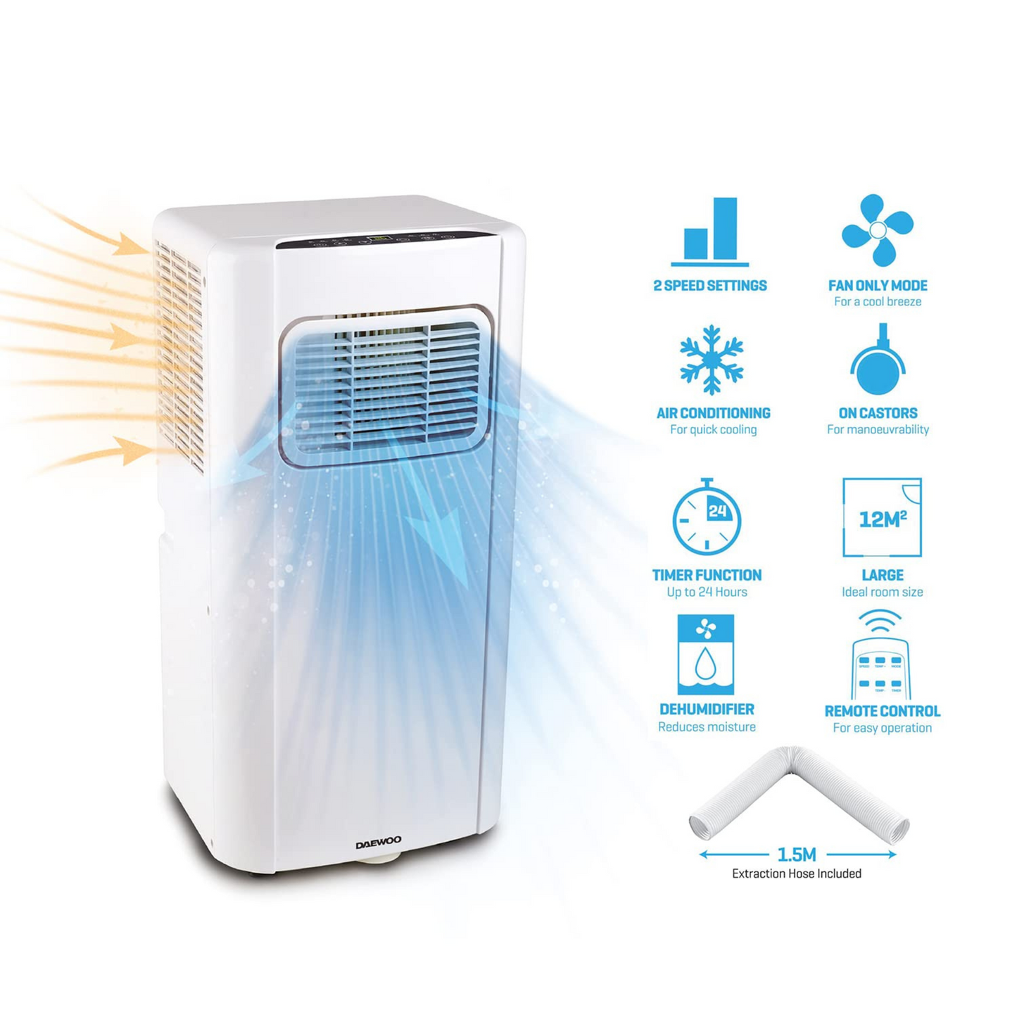 Dalmo 3 in 1 Portable Air Conditioner