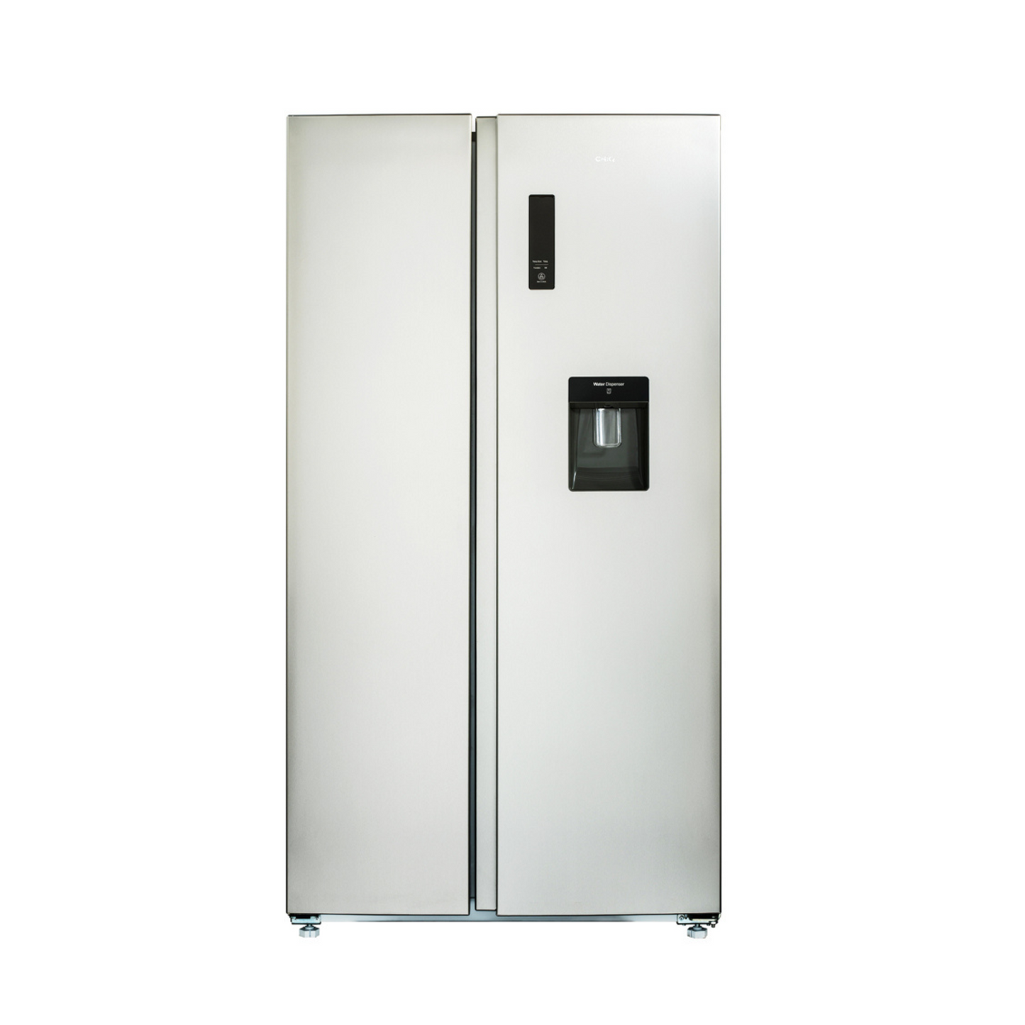 ChiQ 559L Side by Side Refrigerator, CSS557NSD