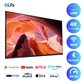 Sony 55 inch Smart Android TV - 4K, 55X80J