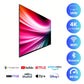 Philips 98 inch Smart LED Google TV - 4K UHD - 98PUT7129