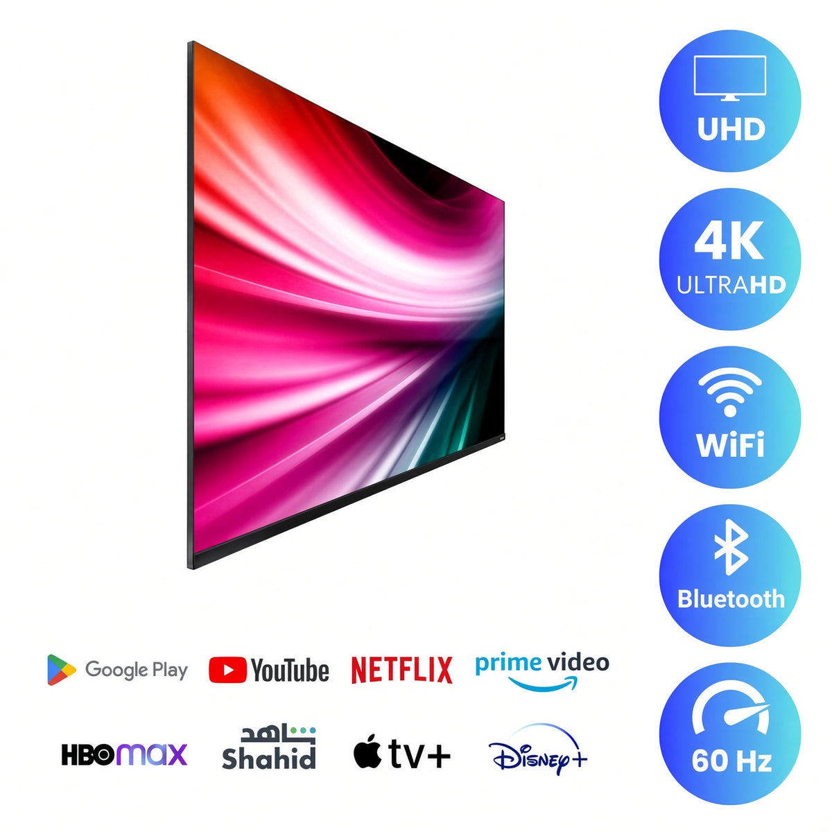 Philips 98 inch Smart LED Google TV - 4K UHD - 98PUT7129