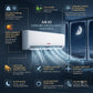 Akai 1.5 Ton Inverter Split Air Conditioner - ASA-18TII