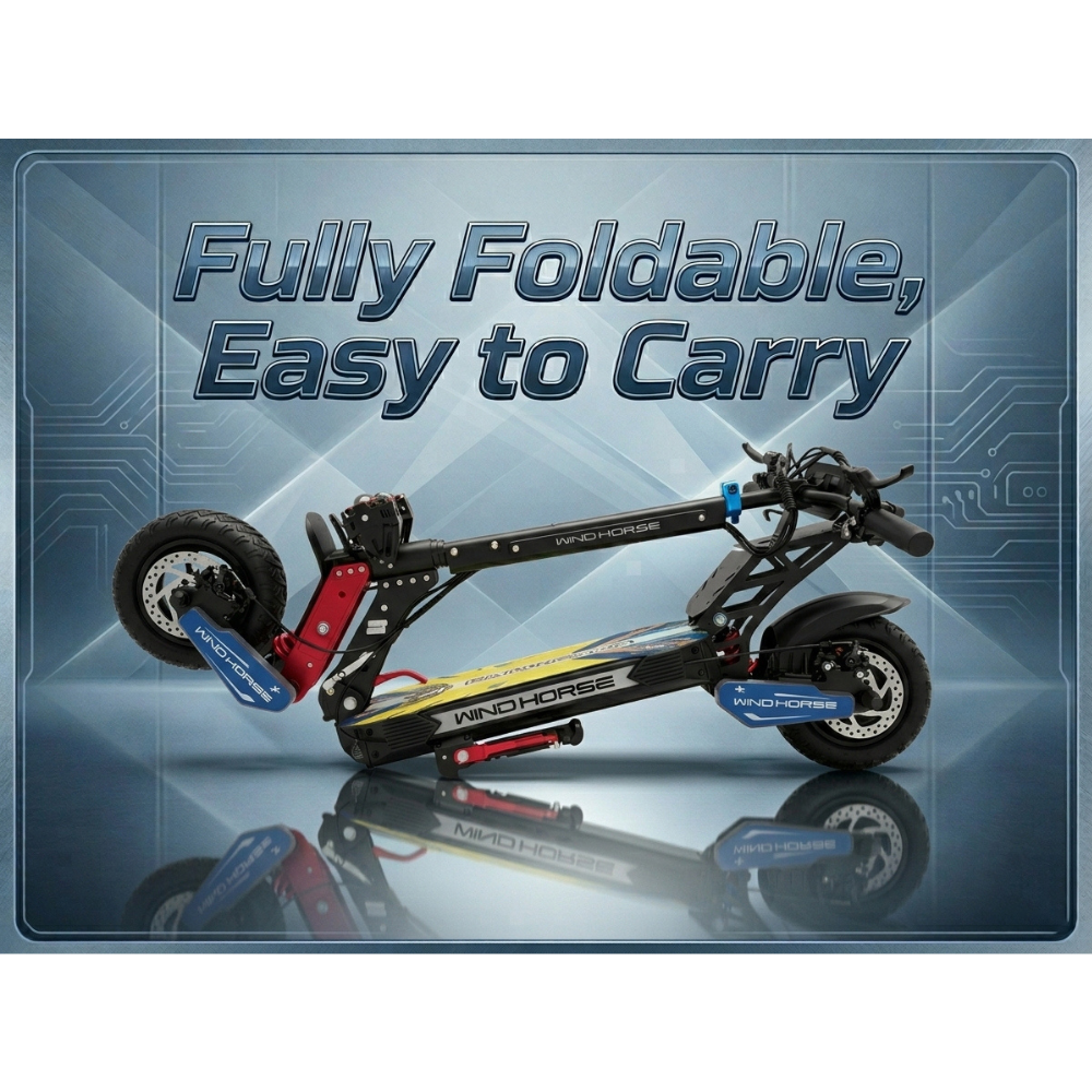 Wind Horse H7 Electric Scooter 1500W, 48V