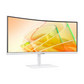 Samsung ViewFinity S6 34 inch Curved UWQHD Monitor - 100Hz - White, S65TC