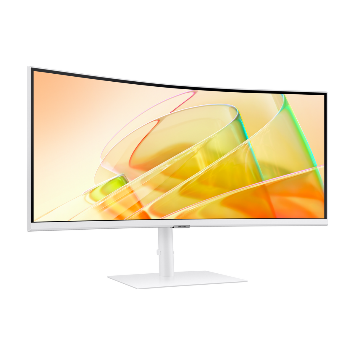 Samsung ViewFinity S6 34 inch Curved UWQHD Monitor - 100Hz - White, S65TC