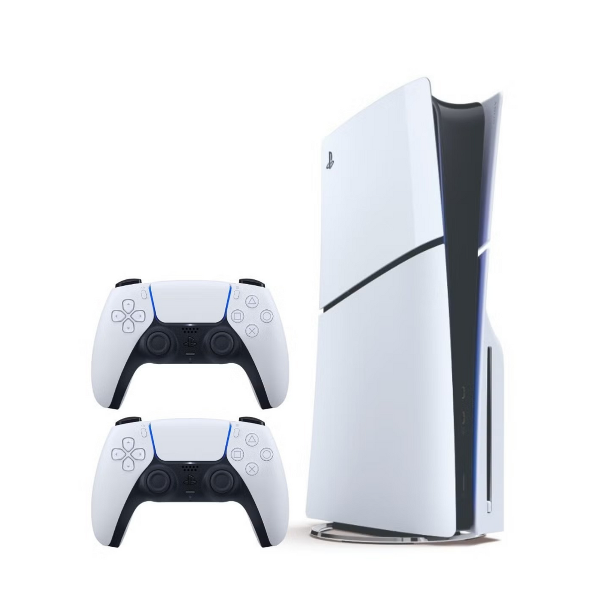 Sony PlayStation 5 Gaming Console Slim – Disc Edition with 2 Controllers, PS5