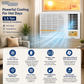 Super General 1.5 Ton Window Air Conditioner, SGA1919FE