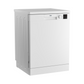 Beko 13 Place Settings Freestanding Dishwasher, White - DVN05320W