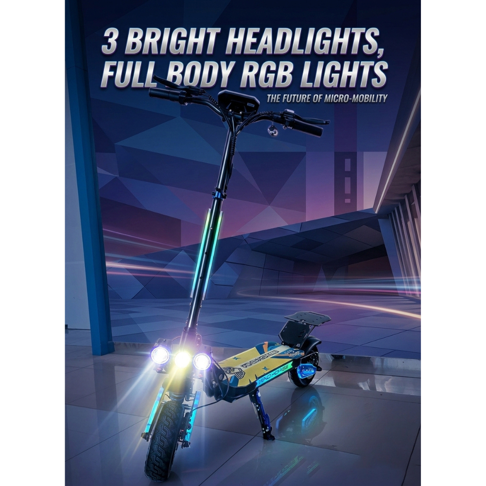 Wind Horse H7 Electric Scooter 1500W, 48V
