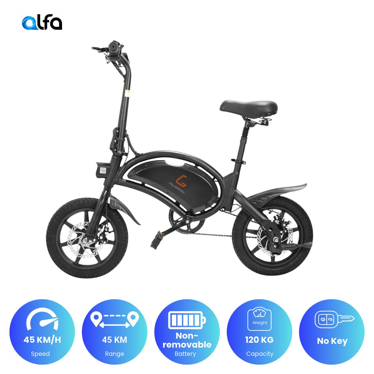 Kugoo Electric Scooter 400W 25KM Range 45KM Speed, V1