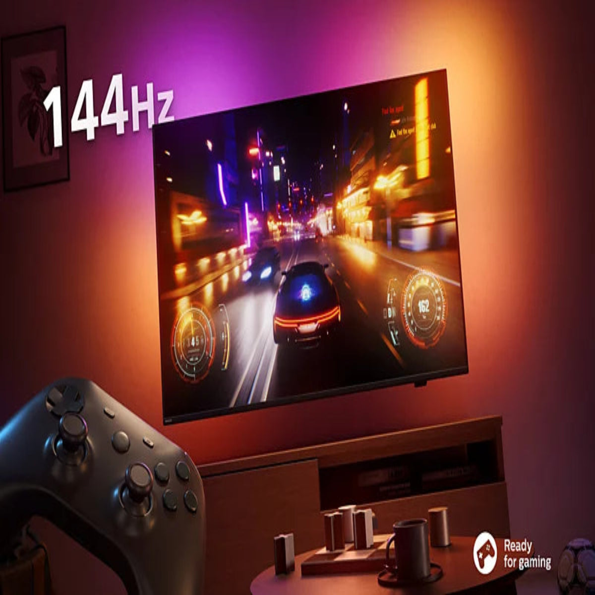 Philips 50 inch Smart Ambilight LED TV - 4K UHD - 144Hz, 50PUS8919