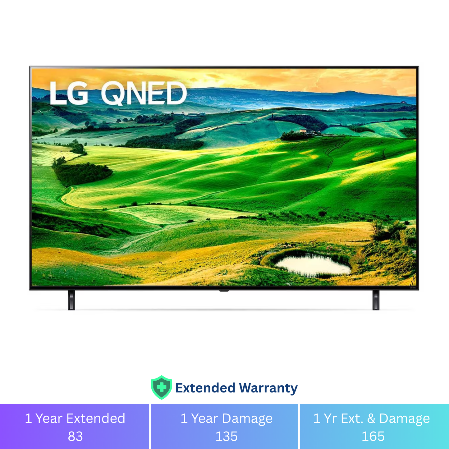 LG 50 inch Smart QNED TV - 4K, 50QNED80