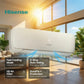Hisense 1 Ton Rotary Split Air Conditioner, AS-12CR4SYRCA00