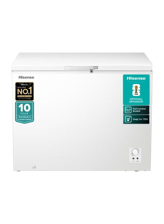 Hisense 260L Chest Freezer, FC-26DT4SAW2