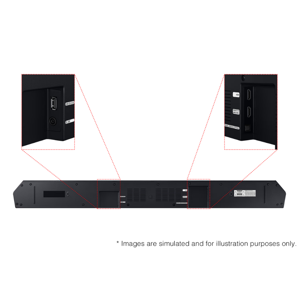 Samsung 3.1.2 Dolby Atmos Soundbar, Q600C