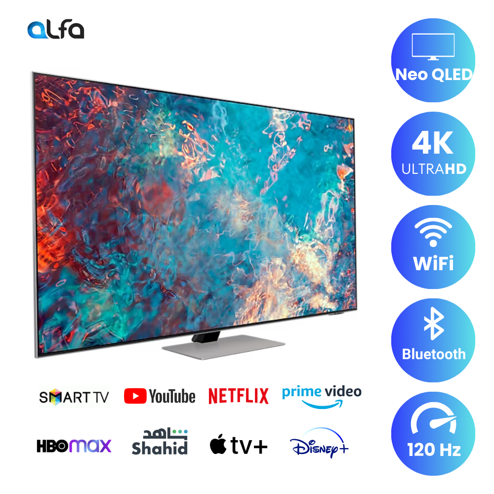 Samsung 65 inch Smart Neo QLED TV - 4K, 65QN85A