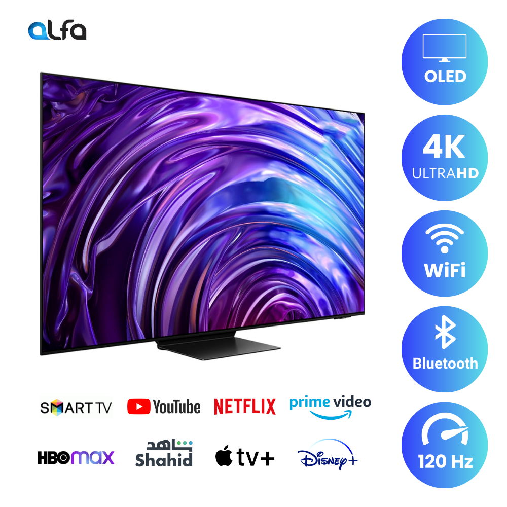 Samsung 77 inch Smart OLED TV - 4K - 120Hz, 77S95D